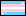 A small transgender pride flag